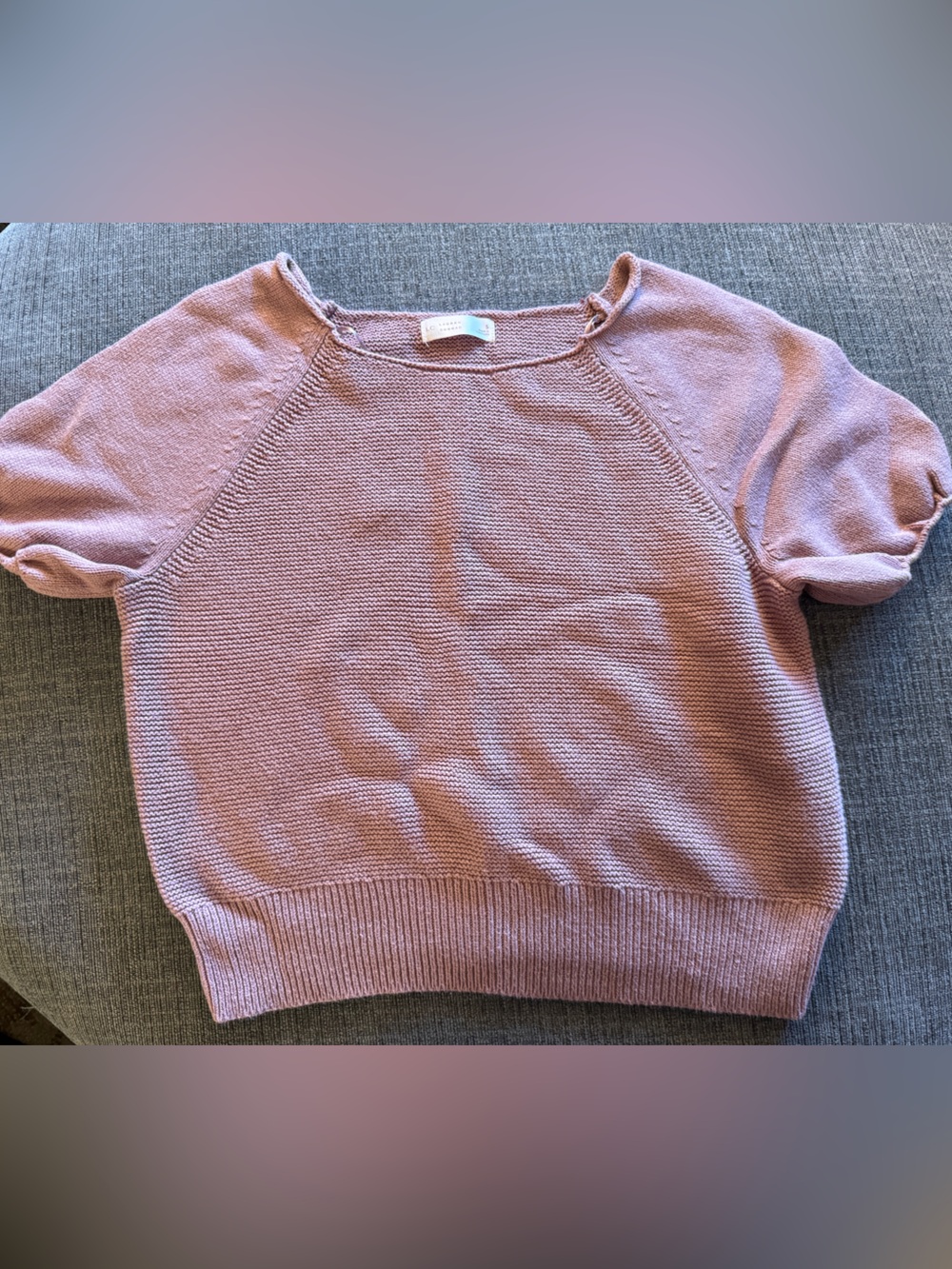 Lauren Conrad short sleeved sweater